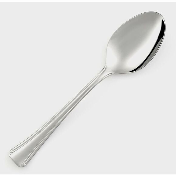 Oneida BORDEAUX Stainless Glossy Outlined Dinner Soup Oval Spoon 7” Replacement - Picture 1 of 3